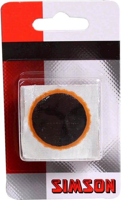 Simson Binnenbandpleisters - Vulkanisatie - 33 mm - Set van 8 - Handige reparatieoplossing