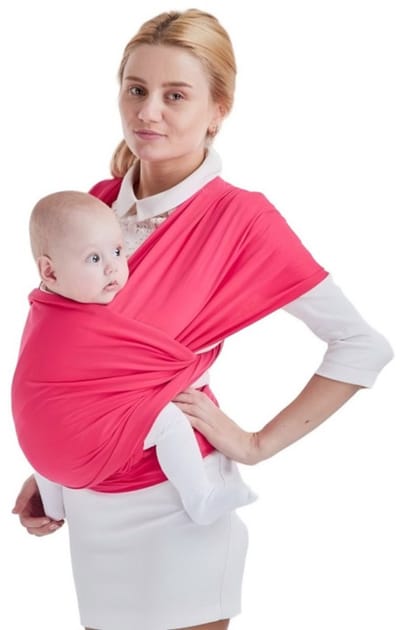 Draagdoek voor baby's en peuters — 58 x 530 cm — Geschikt voor baby's tot 15 kg — Borstvoedingsdoek — Draagbaar en eenvoudig — Babyzak — Draagdoek voor ouders — Verstelbaar — Ademend en zacht — Essentieel voor op reis met de baby