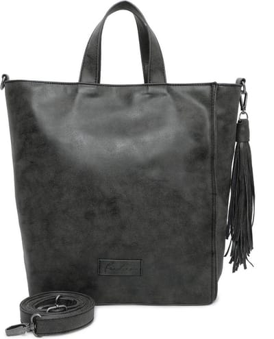 Fritzi aus Preußen Schoudertas Handtas Vintage Fritzi22 Tote Black Idol Zwart