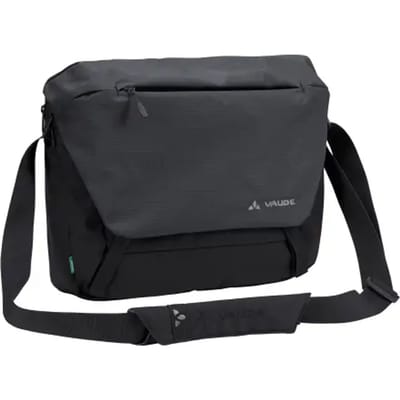 VAUDE Schoudertas met laptopvak Rom III Crossbody Bag Black Zwart