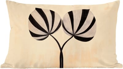 Sierkussens - Kussentjes Woonkamer - 60x40 cm - Bladeren - Gestreept - Stengel - Beige