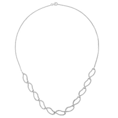Orphelia Dames 925 Sterling Zilveren Ketting - Zilver ZK-2795