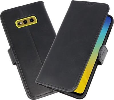 Rico Vitello Zwart Echt Leder Hoesje voor Samsung Galaxy S10e