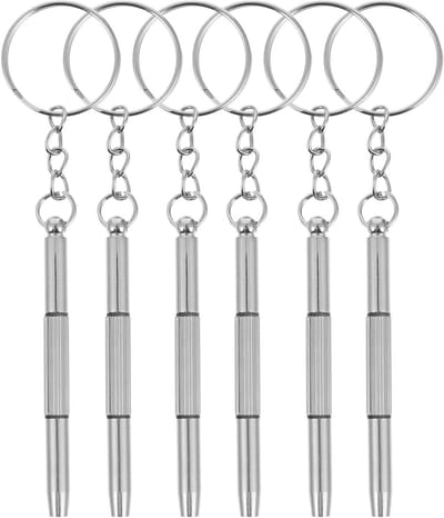 Schroevendraaierset - Reparatieset - Precisiewerk - 18 Delig - 6 cm - Zilver