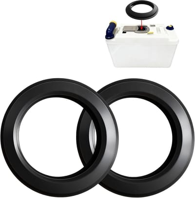 2 Stuks Glijafdichting voor Campertoiletten - Vervangende Afdichtingen voor Thetford C2 C3 C4 C200 C250 C260 C400 Toiletten - Duurzaam en Waterdicht