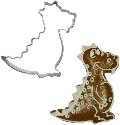 BrandNewCake Uitsteekvorm Draak RVS 6cm