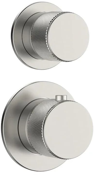 DutchLine Thermostatische Douchekraan Geborsteld Staal