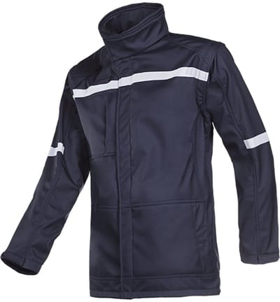 Sioen 9644 Belarto Vlamvertragende Softshell Marineblauw maat XXL