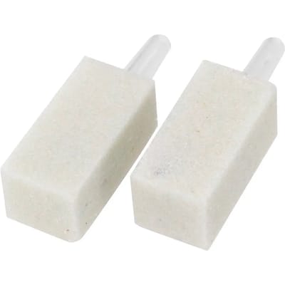 Aqua Della - Aquariumbeluchting - Vissen - Uitstroomsteentje 2st - 30x15x15mm Wit - 2st