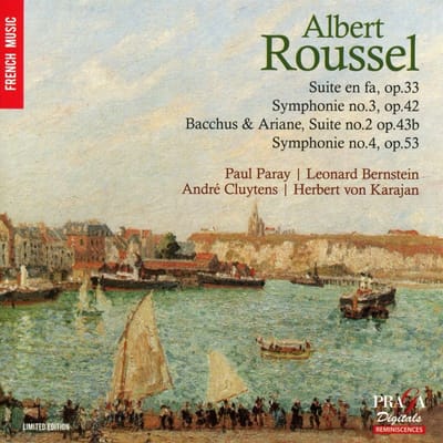 Detroit Symphony Orchestra, New York Philharmonic - French Music Albert Roussel (CD)