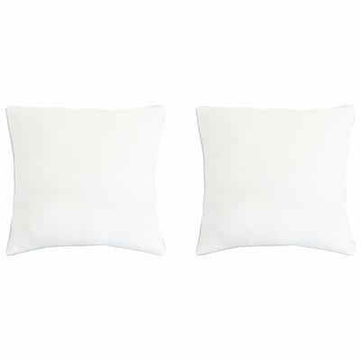 vidaXL - Hoofdkussen - 2 - st - 40 - x - 40 - cm - Bamboevezel - Wit
