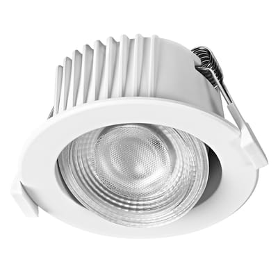 OSRAM Spot Set LED inbouwspot CCT IP44 4,9W Wit 88mm, set van 3 badkamer Click-CCT, 290lm, 2700–6500K