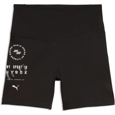 PUMA - w puma x hyrox tad ess short tight - Korte trainingslegging dames - Zwart