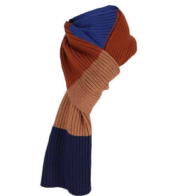 Sarlini - Sjaal jongens - Fashion - Multi Blauw - One Size