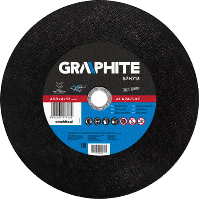 Graphite Serie - Metalen Snijschijf - 400mm - EN12413 Veiligheid