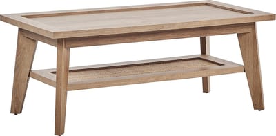 SIMLA - Salontafel - Lichte houtkleur - Vezelplaat