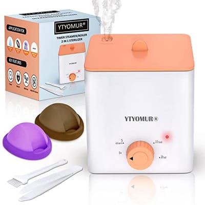 Menstruele cup sterilisator met herbruikbare menstruatieschijven - Hygiënische oplossing voor vrouwelijke zorg