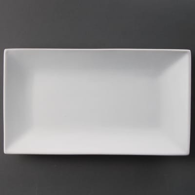 Olympia Whiteware rechthoekige serveerschalen | 31 x 18 cm | 2 Stuks