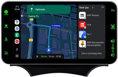 Carplay autoradio voor Ford Ka | 2007 t/m 2016 | Android 13 | Draadloos Apple Carplay & Android Auto | 4GB + 64GB | 8-Core processor | Cartronix | 2007 2008 2009 2010 2011 2012 2013 2014 2015 2016 | Bluetooth & Wifi