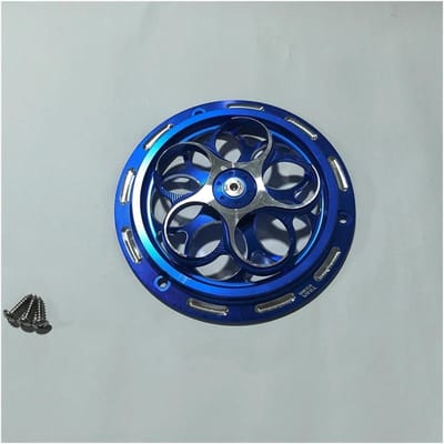 Motoroliekoelset - Olieradiator Koeler Kit - Motor Beschermen - CNC Aluminium - 200 Gram - Blauw