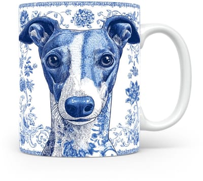 Mok Greyhound Beker voor koffie of tas voor thee, cadeau voor dierenliefhebbers, moeder, vader, collega, vriend, vriendin, kantoor, opa, oma, hond, kerst, sinterklaas, verjaardag