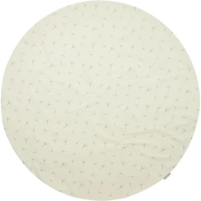 Meyco Baby Ginkgo kinderstoel knoeimat - ⌀110cm - soft sand