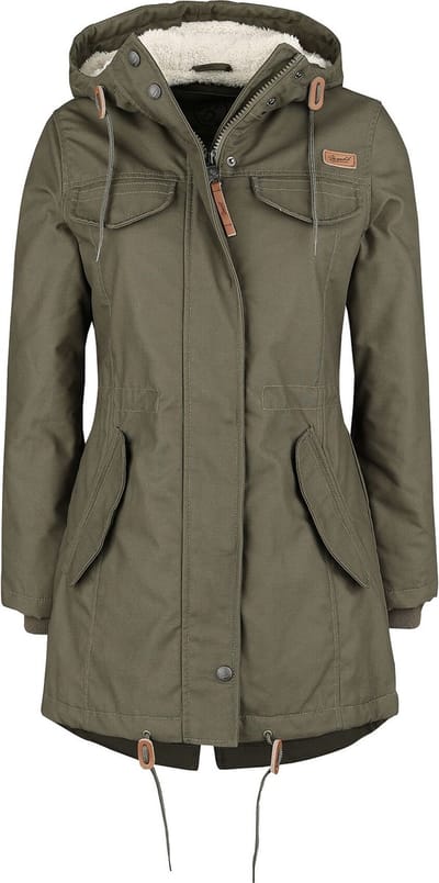 Brandit Mash Lake Parka Girls Dames Parka - olijf - XL