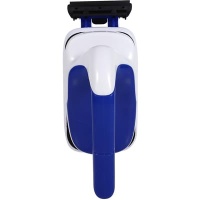 Drijvende magnetische borstel voor het reinigen van aquariumglas(L) Large blue