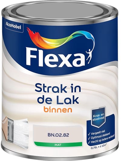 Flexa - Strak In De Lak Binnenlak Mat - Bn.02.82 - Mengverf - 750 Ml