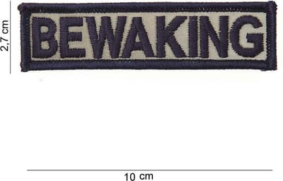 Embleem stof Bewaking