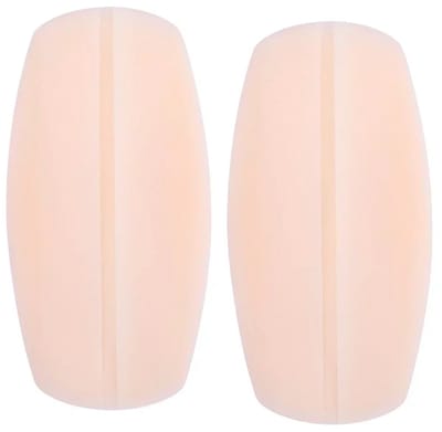 WiseGoods Luxe Siliconen Schouderpads Voor BH Bandjes - 2 Antislip Pads Voor Beha Band - Kleding & Ondergoed Accessoires - Nude