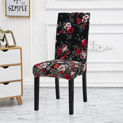 Geometrie Stoelhoes Eetkamer Elastische Stoelhoezen Spandex Stretch Kantoor Restaurant Bruiloften Banket Hotel Stoel Zitting Hoes 1 st. Universal Size