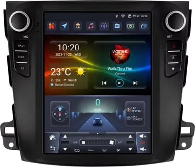 Autoradio met bluetooth - Carplay - Voor Mitsubishi Outlander XI 2 (2008-2011) - Geschikt voor Apple en Android - Stereo - Navigatie - Navigatiesysteem auto - 3GB 32GB