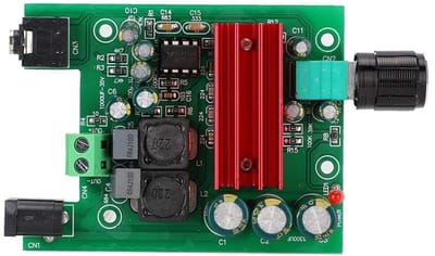 Dailygoody - TPA3116 D2 Mono Digitale Versterker Module 100W met OPAMP NE5532 - 8-25V