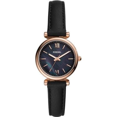 Fossil Carlie ES4700 Dameshorloge 28 mm - Rosékleurig