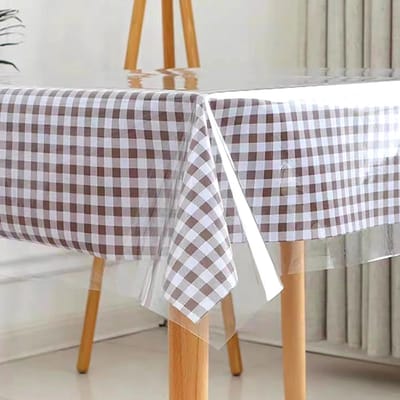 Dailygoods- Tafelfolie Transparant 0,2 mm - Afwasbaar - Outdoor Tafelkleed - Bescherming Bureau - Slijtvast - Hittebestendig 100 x 180 cm