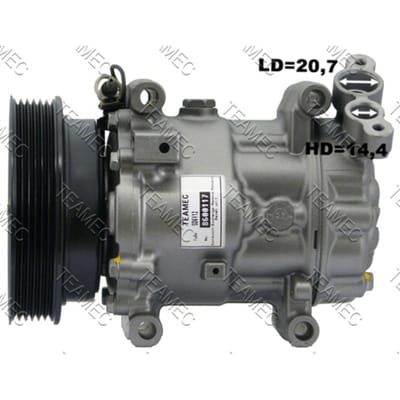 Compressor airconditioning TEAMEC 8600117