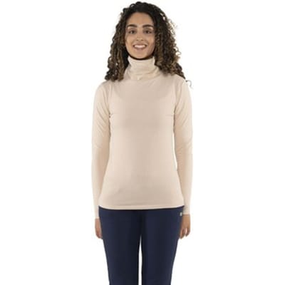 T-Shirt Lange Mouw Leone 1947 Woman High Collar Never Without