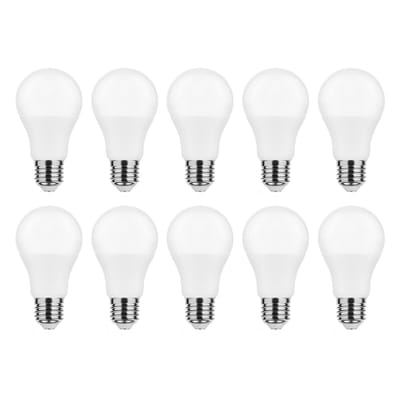 Modee E27 LED Lamp 8.5W - 806lm - 6000K - Daglicht Wit - LED Globe A60 - Vervangt 60W Halogeen Gloeilamp - 10 stuks