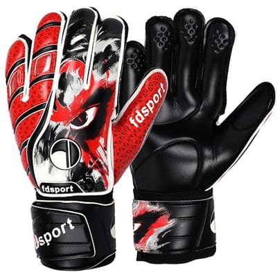 Voetbal Keepershandschoenen Premium Kwaliteit Latex Doelman Handschoenen Vingerbescherming Voor Jeugd Tiener Volwassenen Voetbal Size 7