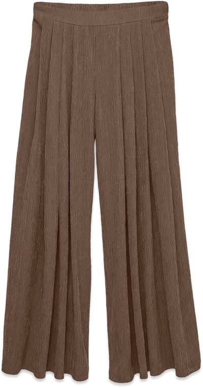 Vero Moda Broek met wijde pijpen VMKAYLA Mid waist Broek