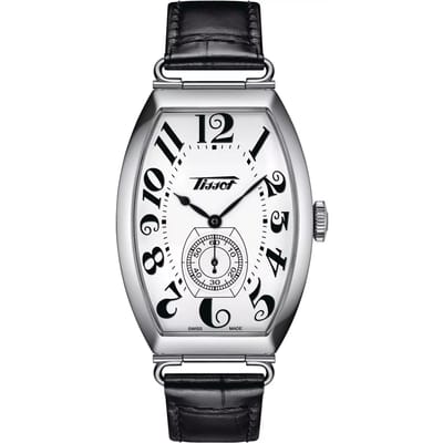 Montre Tissot Série Porto Mouvement Mécanique Manuel Étanche 30m 42.5mm Montres pour Femmes Blanc T128.505.16.012.00 Silver Watch Case