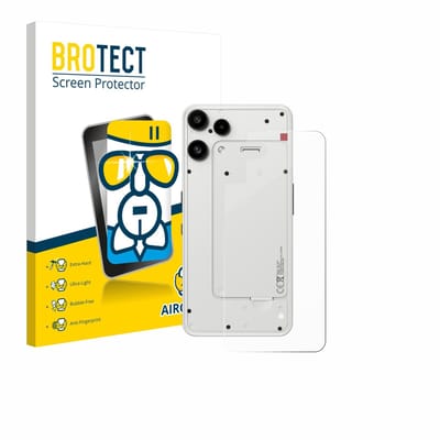 Screenprotector voor Nothing Phone (3a) Lite (Achterkant) Beschermglas transparant