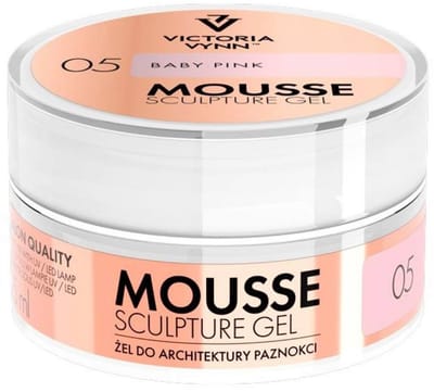 VICTORIA VYNN | Mousse Gel 05 Baby Pink - gellak - gelpolish - nagels - nagelstyliste - manicure - nagelverzorging - lak - gelnagels - gel - polish - buildergel - moussegel - opbouwgel - Caramdia - 50 ml