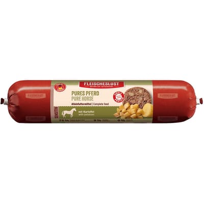 Voordeelverpakking Fleischeslust Classic 12 x 800 g - Puur paard met aardappel