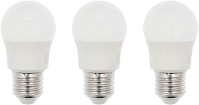 VITO LED Kogellamp G45 E27 - 5W (vervangt 40W) - 390lm - 2700K - 220-240V - Ø45mm - Energiezuinig - 3 stuks