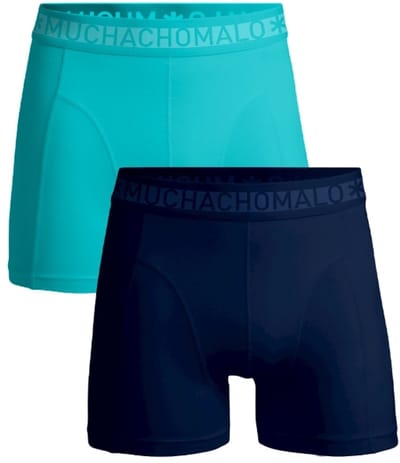 Muchachomalo Heren Boxershorts – 2 Pack – Maat M – 95% Katoen – Mannen Onderbroeken