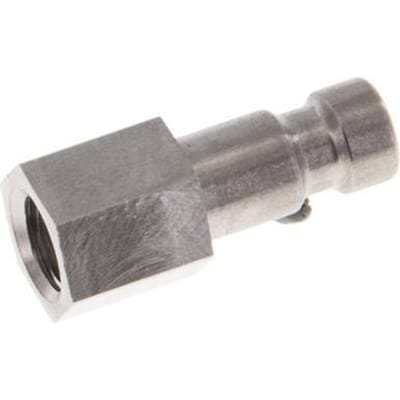 RVS DN 2.7 (Micro) Luchtkoppeling Insteeknippel M5 Binnendraad - CLP2-F-S-5