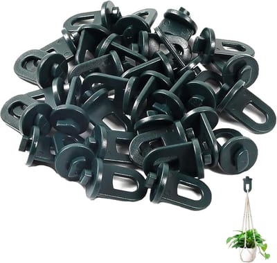 50 x Kassenclips - Stabiele Plantbevestigers - Kassenaccessoires - Groene Kassenclips - Kassenhangers - Perfecte Klimhulpclips voor Jouw Paradijs