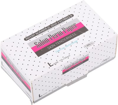 Dunne Mesh Papieren Haarbevestiging voor Permanente Styling in Kapperszaken - Ideaal voor Krullen en Haarbehandelingen